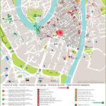 Verona Tourist Attractions Map Regarding City Map Of Verona Italy