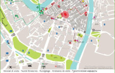 Verona Tourist Attractions Map regarding City Map Of Verona Italy