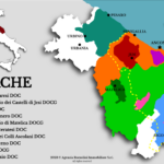 Vineyards & Wineries For Sale In Le Marche   Verdicchio, Rosso Conero With Regard To Marche Region Of Italy Map