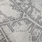 Vintage Ordnance Survey Map Of Lurgan   On The Square Emporium In Map Of Lurgan Northern Ireland