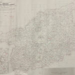 Vintage Townland Ordnance Survey Map Of Omagh   On The Square Emporium With Map Of Omagh Northern Ireland