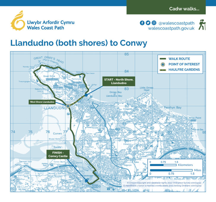 Llandudno Street Map Printable