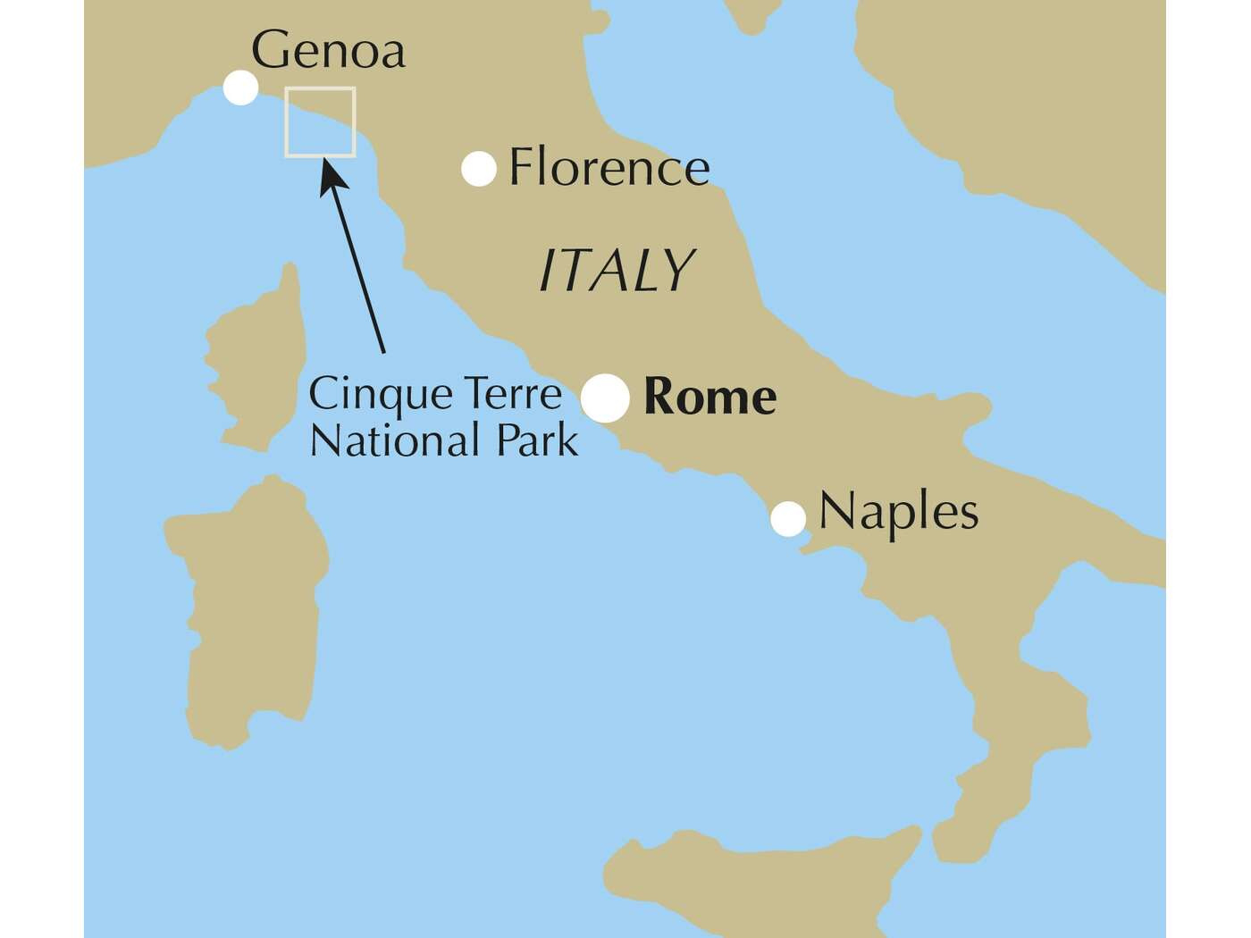 Walking Italy&amp;#039;S Cinque Terre - Guidebook Of 16 Short… | Cicerone Press inside Cinque Terre On Map Of Italy