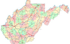West Virginia Printable Map with regard to Free Printable Map Of West Virginia