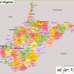West Virginia State Map | Usa | Maps Of West Virginia (Wv) Within Free Printable Map Of West Virginia