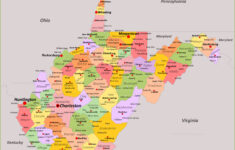West Virginia State Map | Usa | Maps Of West Virginia (Wv) within Free Printable Map Of West Virginia