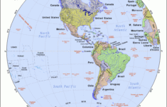 Western Hemisphere · Public Domain Mapspat, The Free, Open throughout Maps of the Western Hemisphere