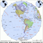 Western Hemisphere · Public Domain Mapspat, The Free, Open Throughout Political Map Of The Western Hemisphere