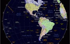 Western Hemisphere · Public Domain Mapspat, The Free, Open with regard to Map Of The Western Hemisphere