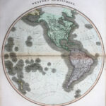 "Western Hemisphere"   Western Hemisphere Inside Map Of The North Western Hemisphere