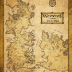 Westeros Map "Got" Poster With Printable Map Of Game Of Thrones