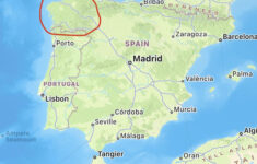 What Goes On In This Part Of Spain? Why Doesn'T Portugal Have It inside Map of North West Spain and Portugal