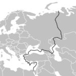 What I Think The Border Between Europe And Asia Looks Like : R/Maps With Border Of Asia And Europe Map