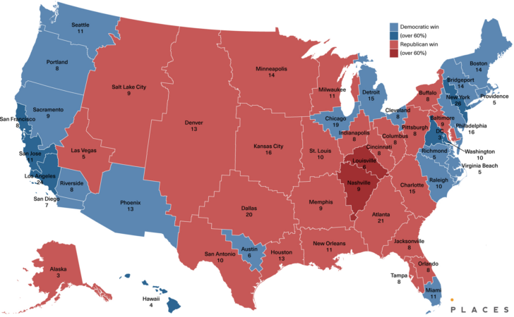 Free Printable Electoral College Map 2025