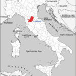 Where Is Florence Located In Italy? | Florence Location Map In The Inside Map Of Italy With Florence