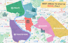 Where To Stay In Rome → 6 Areas &amp; Hotels in Map Of Hotels In Rome Italy