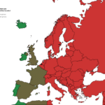 Which Hemisphere Are The European Countries On? : R/Mapporn With Map Of Western Hemisphere And Europe