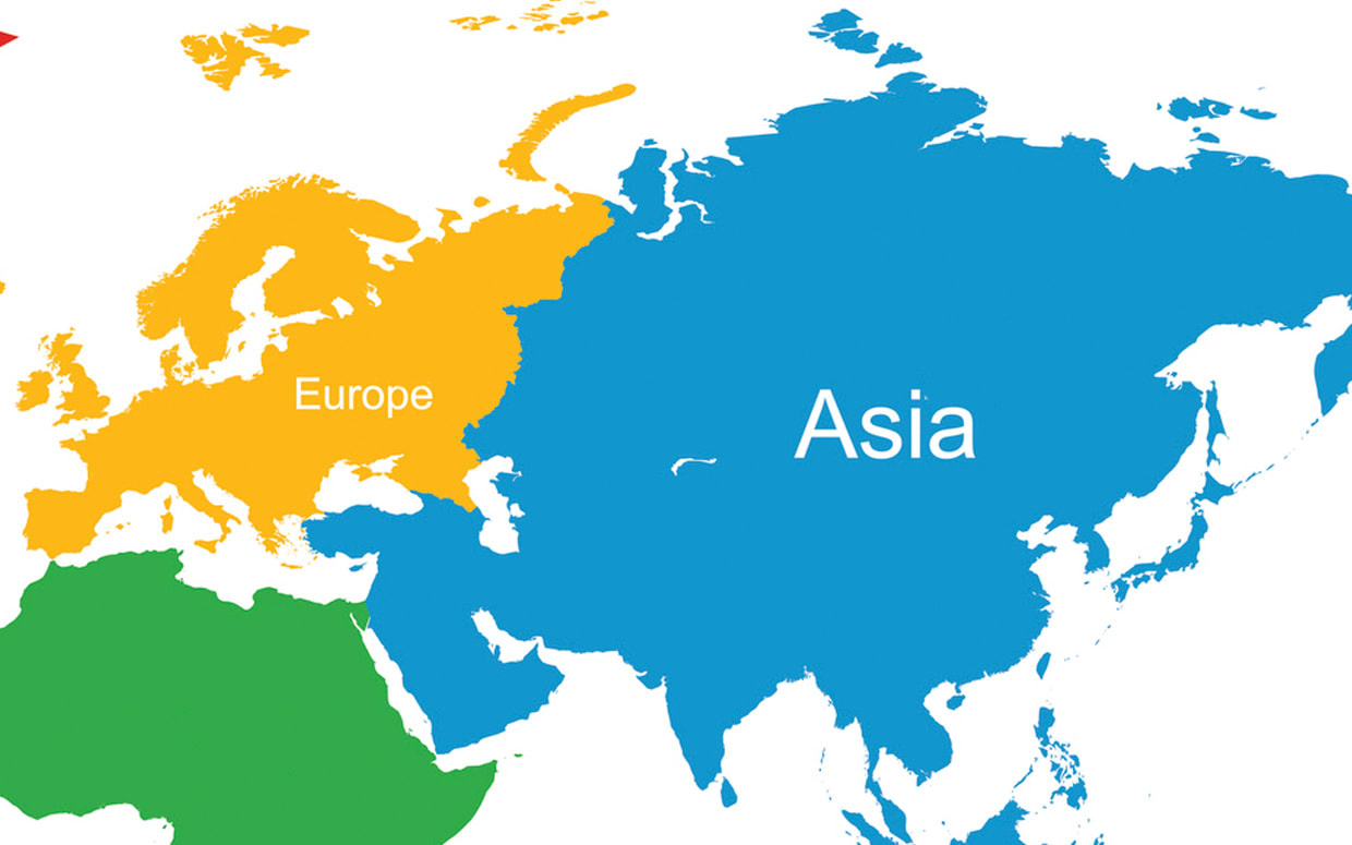 Why Are Europe And Asia Regarded As Separate Continents intended for Do Maps of Just Europe and Asia Exist