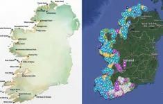 Wild Atlantic Way Map (Interactive With Attractions) within Public Rights Of Way Map Northern Ireland