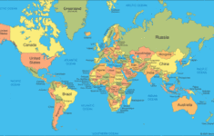 World Map: A Clickable Map Of World Countries :-) inside Latest World Map With Countries