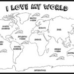 World Map Country Stock Illustrations – 637,915 World Map Country For Free Printable Black And White World Map With Countries Labeled