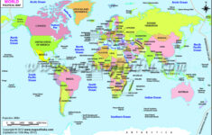 World Map Printable, Printable World Maps In Different Sizes throughout Printable Map of the Countries of the World