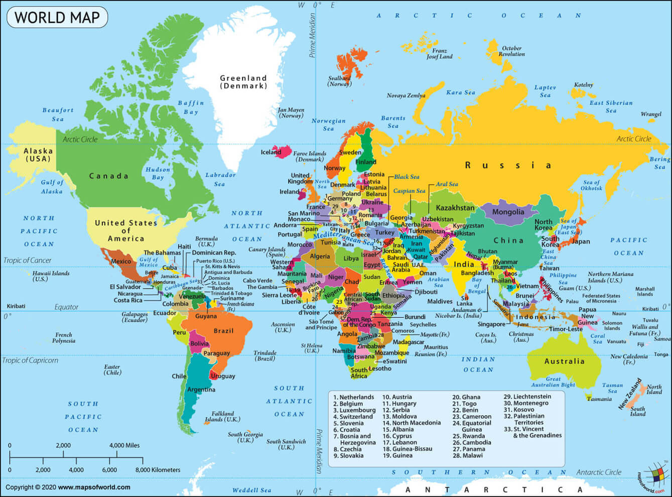 World Maps, Geography, And Travel Information regarding Latest World Map With Countries