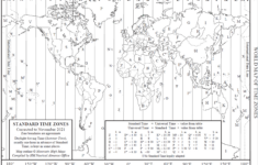 World Time Zone Map throughout Free Printable World Map with Time Zones