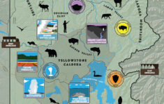 Yellowstone National Park Map – The Best Maps Of Yellowstone with Printable Map of Yellowstone National Park
