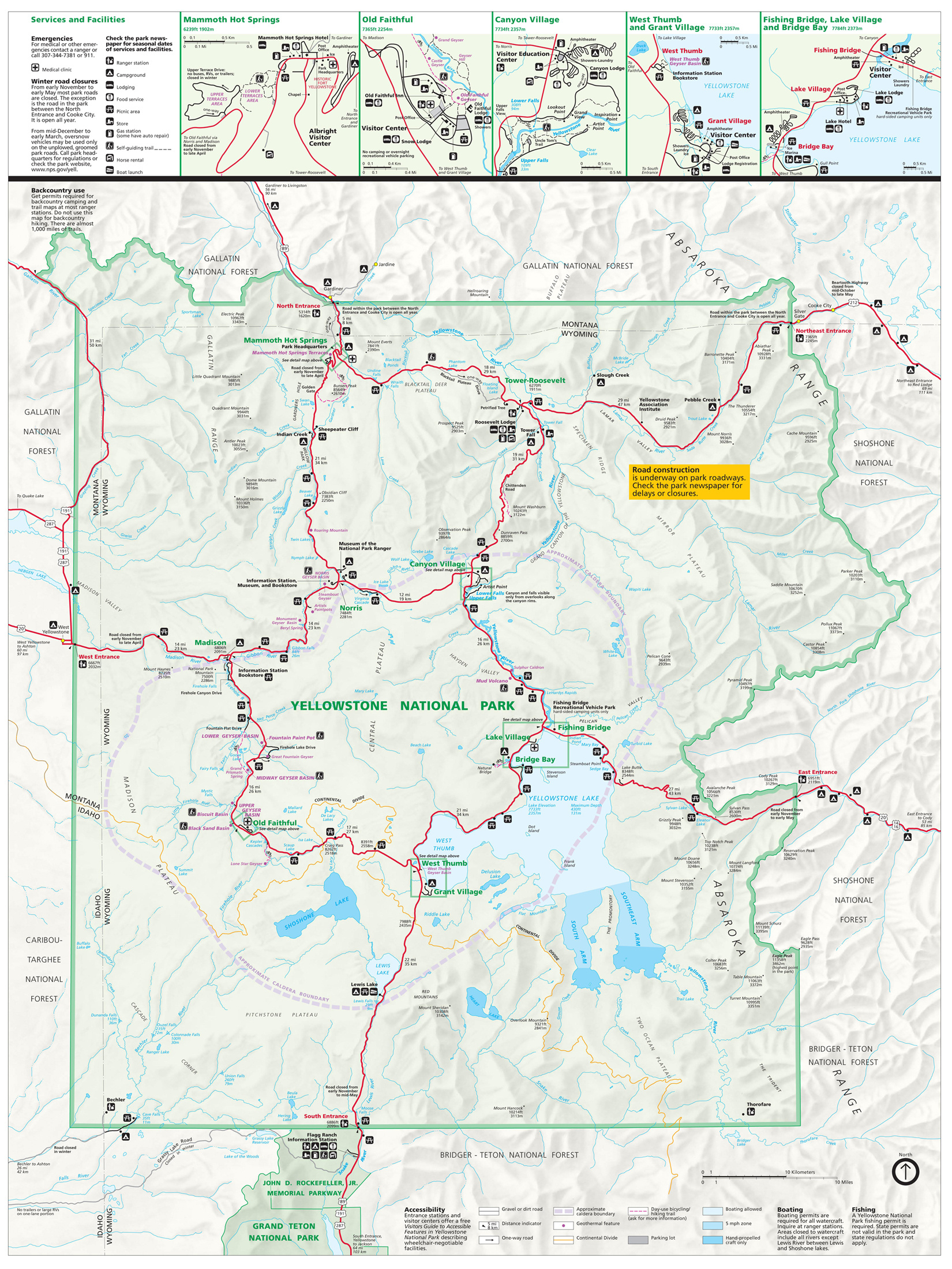 yellowstone national park tourist map yellowstone up close and with regard to printable map of yellowstone national park Yellowstone National Park Tourist Map ~ Yellowstone Up Close And with regard to Printable Map Of Yellowstone National Park