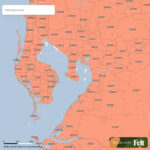 Zip Codes In Hillsborough County, Florida With Hillsborough County Zip Code Map Printable